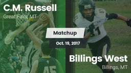 Matchup: Russell  vs. Billings West  2017