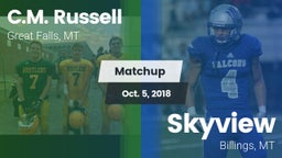 Matchup: Russell  vs. Skyview  2018