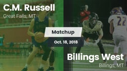 Matchup: Russell  vs. Billings West  2018