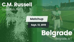 Matchup: Russell  vs. Belgrade  2019