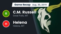 Recap: C.M. Russell  vs. Helena  2019