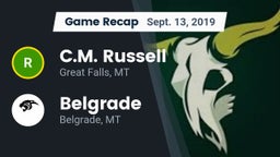 Recap: C.M. Russell  vs. Belgrade  2019