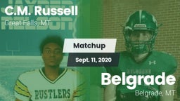 Matchup: Russell  vs. Belgrade  2020