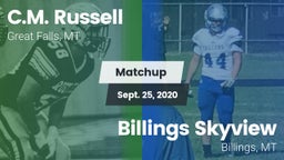 Matchup: Russell  vs. Billings Skyview  2020