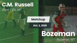 Matchup: Russell  vs. Bozeman  2020