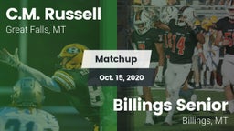 Matchup: Russell  vs. Billings Senior  2020