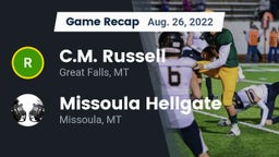 Recap: C.M. Russell  vs. Missoula Hellgate  2022