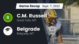 Recap: C.M. Russell  vs. Belgrade  2022