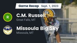 Recap: C.M. Russell  vs. Missoula Big Sky  2023