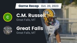 Recap: C.M. Russell  vs. Great Falls  2023