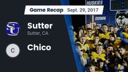 Recap: Sutter  vs. Chico  2017