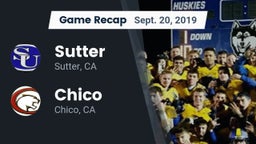 Recap: Sutter  vs. Chico  2019