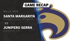 Recap: Santa Margarita  vs. Junipero Serra  2016