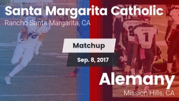 Matchup: Santa Margarita vs. Alemany  2017