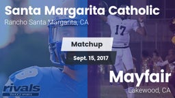 Matchup: Santa Margarita vs. Mayfair  2017