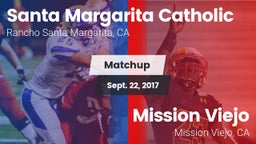 Matchup: Santa Margarita vs. Mission Viejo  2017