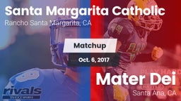 Matchup: Santa Margarita vs. Mater Dei  2017