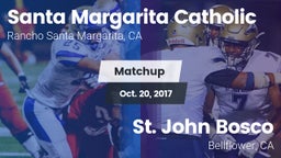 Matchup: Santa Margarita vs. St. John Bosco  2017