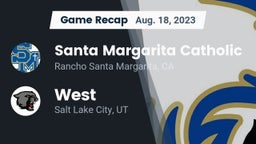 Recap: Santa Margarita Catholic  vs. West  2023