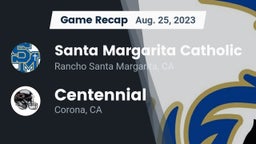 Recap: Santa Margarita Catholic  vs. Centennial  2023