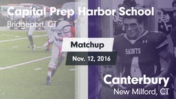 Matchup: Capital Prep Harbor  vs. Canterbury  2016