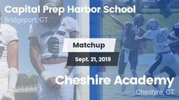 Matchup: Capital Prep Harbor  vs. Cheshire Academy  2019