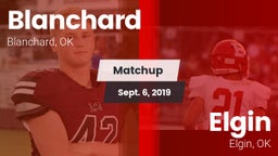 Matchup: Blanchard High vs. Elgin  2019