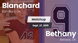 Matchup: Blanchard High vs. Bethany  2019