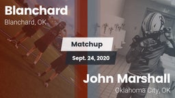 Matchup: Blanchard High vs. John Marshall  2020
