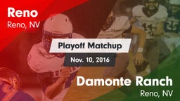 Matchup: Reno  vs. Damonte Ranch  2016