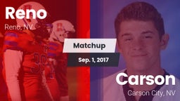 Matchup: Reno  vs. Carson  2017