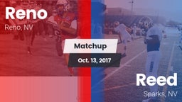 Matchup: Reno  vs. Reed  2017