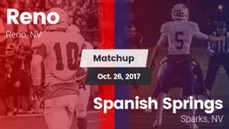 Matchup: Reno  vs. Spanish Springs  2017