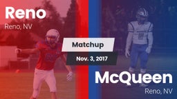 Matchup: Reno  vs. McQueen  2017