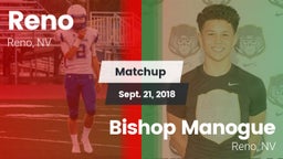 Matchup: Reno  vs. Bishop Manogue  2018