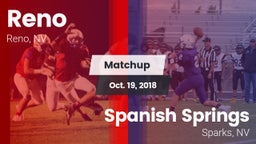 Matchup: Reno  vs. Spanish Springs  2018