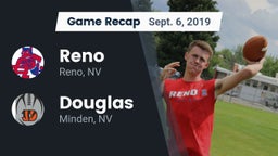 Recap: Reno  vs. Douglas  2019