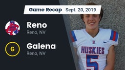 Recap: Reno  vs. Galena  2019