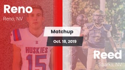 Matchup: Reno  vs. Reed  2019