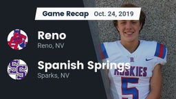 Recap: Reno  vs. Spanish Springs  2019