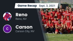 Recap: Reno  vs. Carson  2021