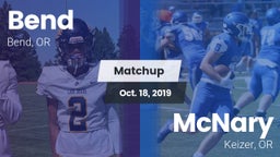 Matchup: Bend  vs. McNary  2019