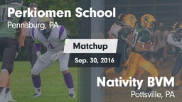 Matchup: Perkiomen vs. Nativity BVM  2016