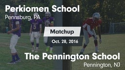Matchup: Perkiomen vs. The Pennington School 2016