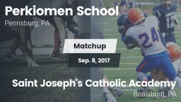 Matchup: Perkiomen vs. Saint Joseph's Catholic Academy 2017