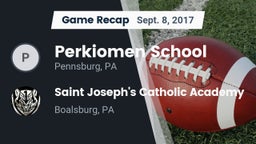 Recap: Perkiomen School vs. Saint Joseph's Catholic Academy 2017