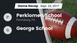 Recap: Perkiomen School vs. George School 2017