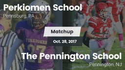 Matchup: Perkiomen vs. The Pennington School 2017
