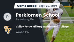 Recap: Perkiomen School vs. Valley Forge Military Academy & College 2019