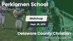 Matchup: Perkiomen vs. Delaware County Christian  2019
